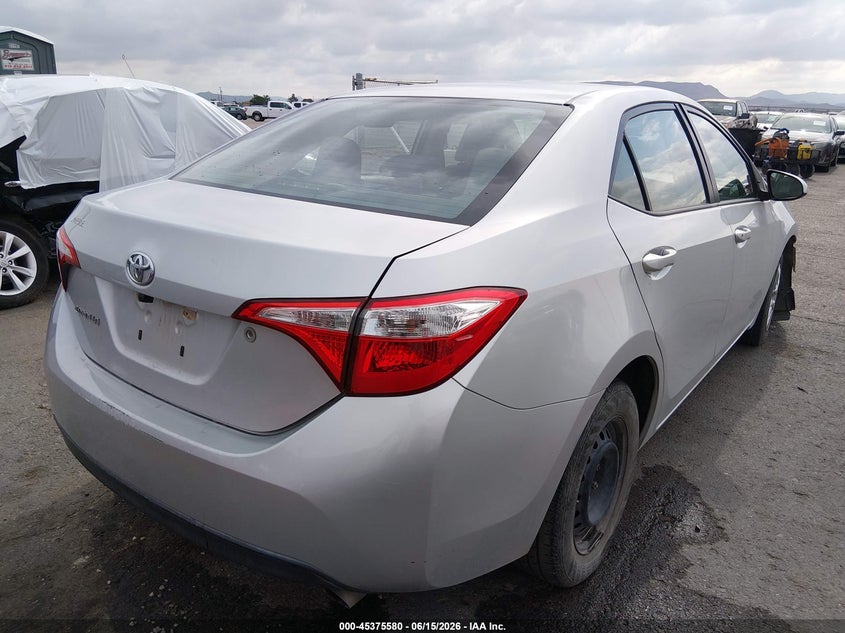 2015 Toyota Corolla VIN 5YFBURHE1FP187216 IAAI salvage auction — FRONT END, Salvage (New Mexico), sold $975 on 2026-07-31 (photo 4)