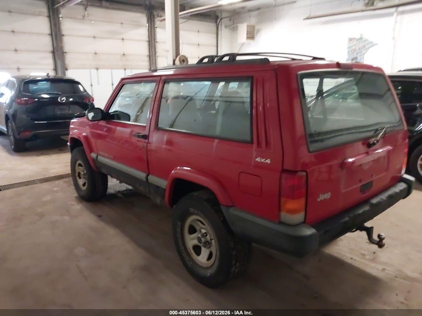 1999 Jeep Cherokee VIN 1J4FF67S0XL512962 IAAI salvage auction — NORMAL WEAR, Clear (Minnesota), sold $725 on 2026-07-08 (photo 3)