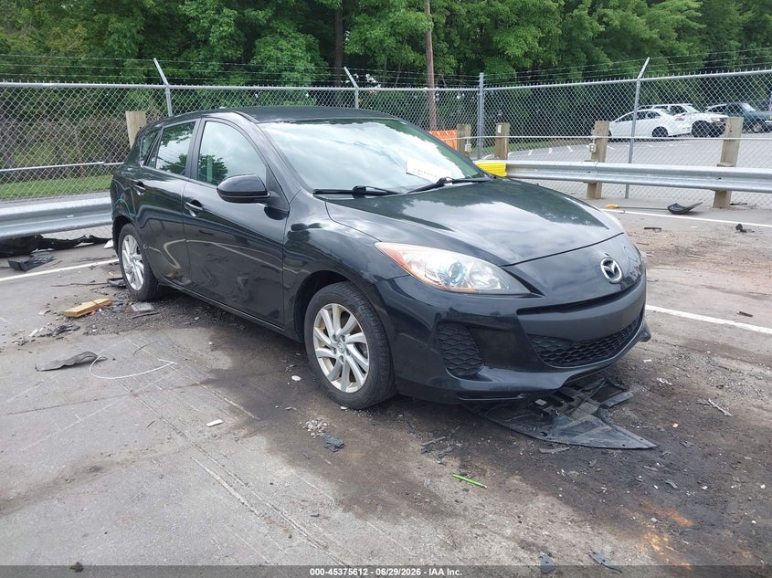 2012 Mazda 3 VIN JM1BL1L83C1598882 IAAI salvage auction — REAR END, Salvage (Idaho), sold $450 on 2026-07-16 (photo 1)