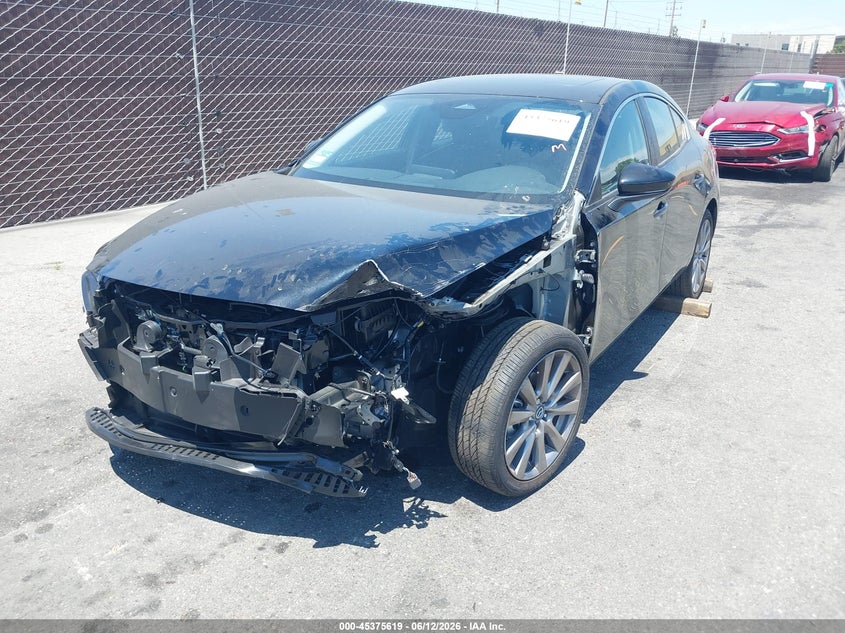 2026 Mazda 3 VIN JM1BPACL5T1877954 IAAI salvage auction — LEFT FRONT, Salvage Title, sold $2,000 on 2026-07-29 (photo 2)