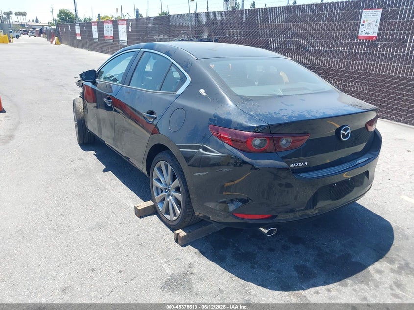 2026 Mazda 3 VIN JM1BPACL5T1877954 IAAI salvage auction — LEFT FRONT, Salvage Title, sold $2,000 on 2026-07-29 (photo 3)