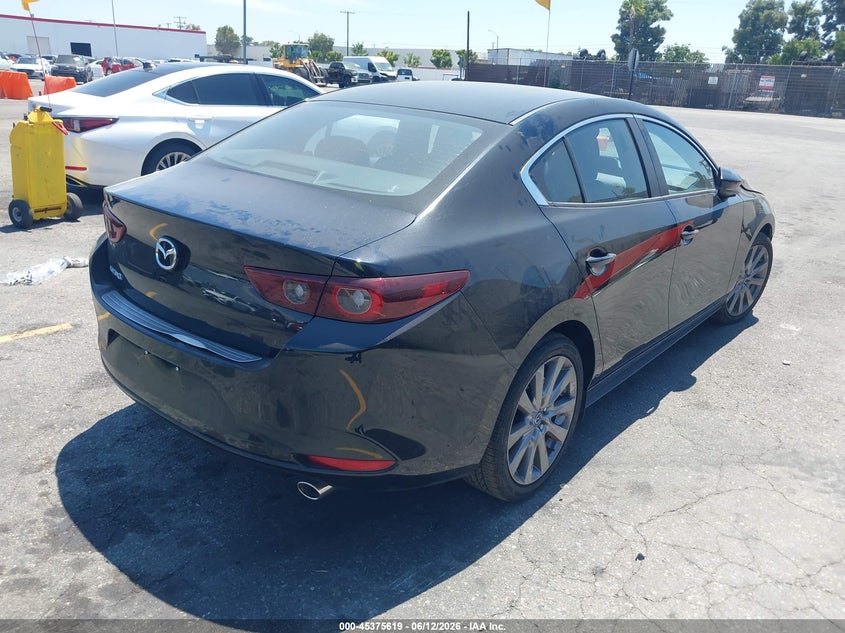 2026 Mazda 3 VIN JM1BPACL5T1877954 IAAI salvage auction — LEFT FRONT, Salvage Title, sold $2,000 on 2026-07-29 (photo 4)