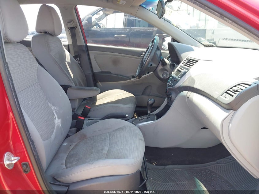 2017 Hyundai Accent VIN KMHCT5AE3HU351660 IAAI salvage auction — NORMAL WEAR, Clear - Dealer Only (California), sold $1,200 on 2026-07-06 (photo 5)