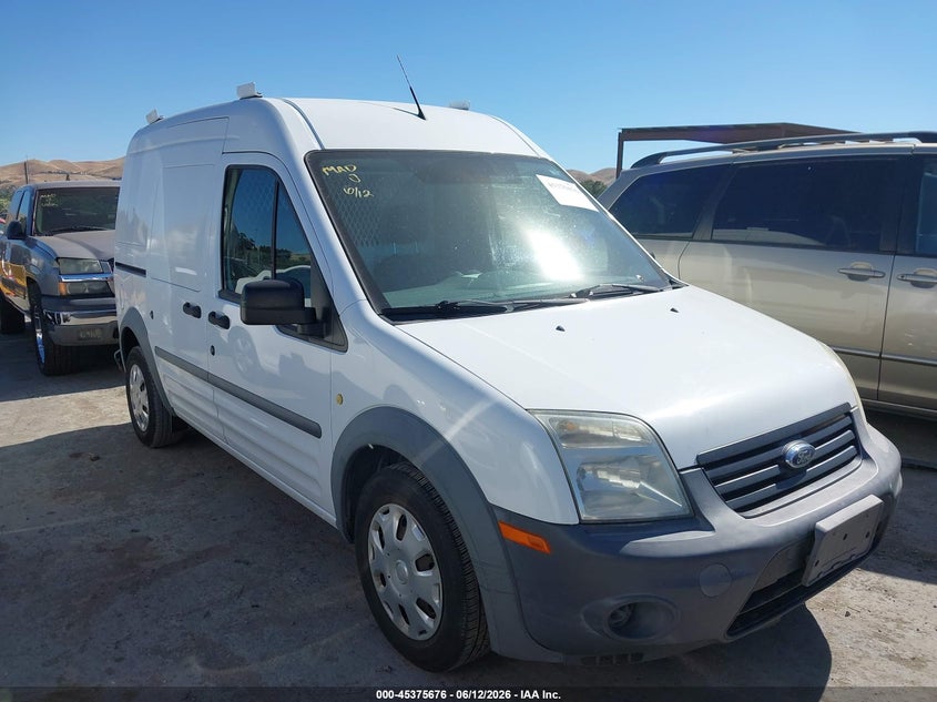 2011 Ford Transit connect VIN NM0LS7AN1BT066629 IAAI salvage auction — LEFT FRONT, Salvage (California), sold $2,850 on 2026-07-23 (photo 1)