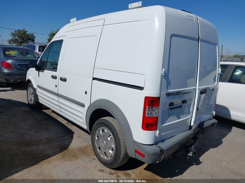 2011 Ford Transit connect VIN NM0LS7AN1BT066629 IAAI salvage auction — LEFT FRONT, Salvage (California), sold $2,850 on 2026-07-23 (photo 3)