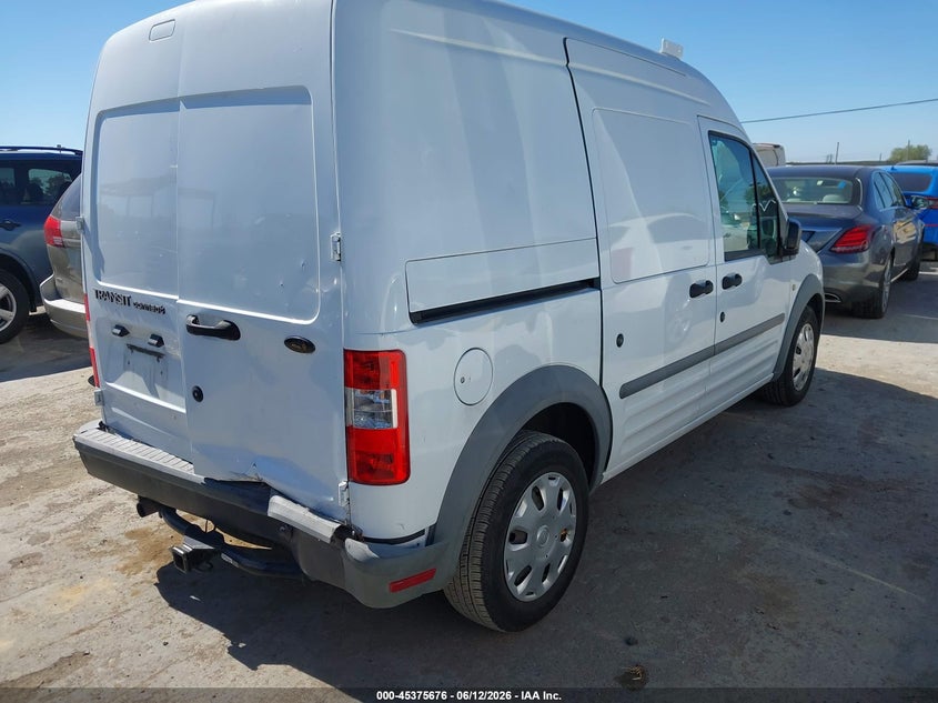 2011 Ford Transit connect VIN NM0LS7AN1BT066629 IAAI salvage auction — LEFT FRONT, Salvage (California), sold $2,850 on 2026-07-23 (photo 4)