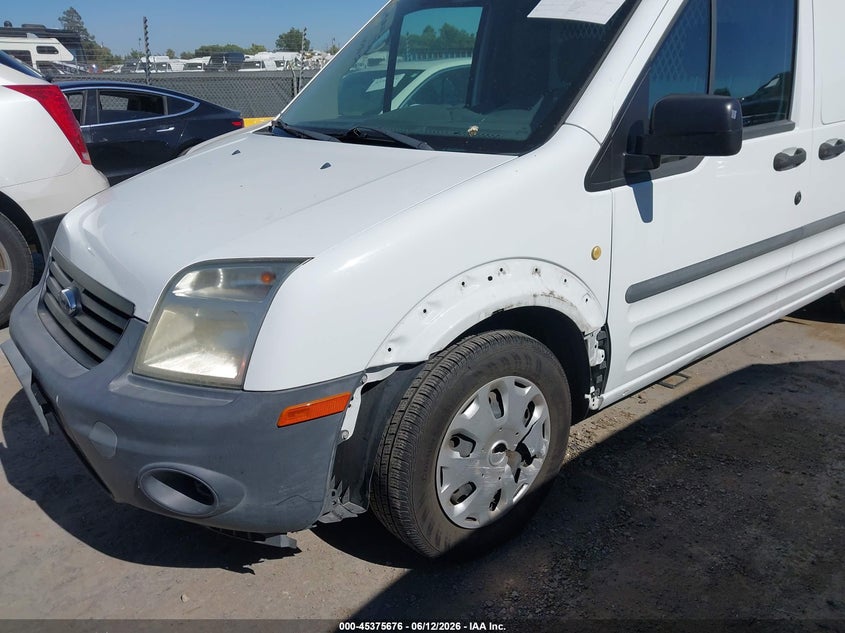 2011 Ford Transit connect VIN NM0LS7AN1BT066629 IAAI salvage auction — LEFT FRONT, Salvage (California), sold $2,850 on 2026-07-23 (photo 6)