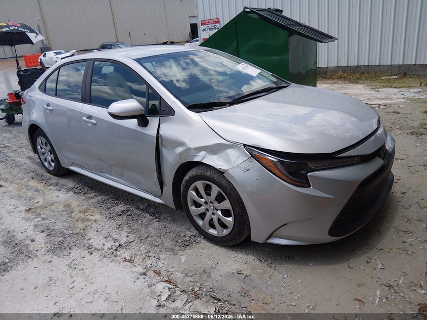 2026 Toyota Corolla VIN 5YFB4MDE5TP386001 IAAI salvage auction — FRONT END, Salvage Title, sold $14,725 on 2026-07-15 (photo 1)