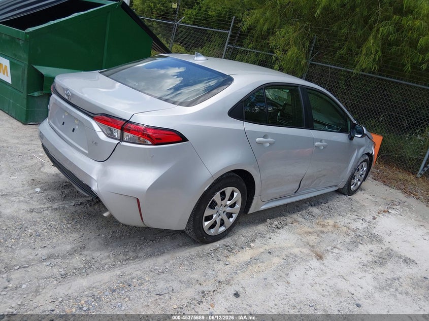 2026 Toyota Corolla VIN 5YFB4MDE5TP386001 IAAI salvage auction — FRONT END, Salvage Title, sold $14,725 on 2026-07-15 (photo 4)
