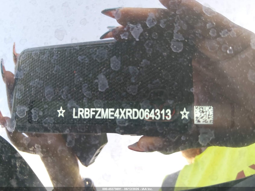 2024 Buick Envision VIN LRBFZME4XRD064313 IAAI salvage auction — REAR END, Enterprise Vehicles Clear Only (Iowa), sold $17,800 on 2026-07-20 (photo 9)