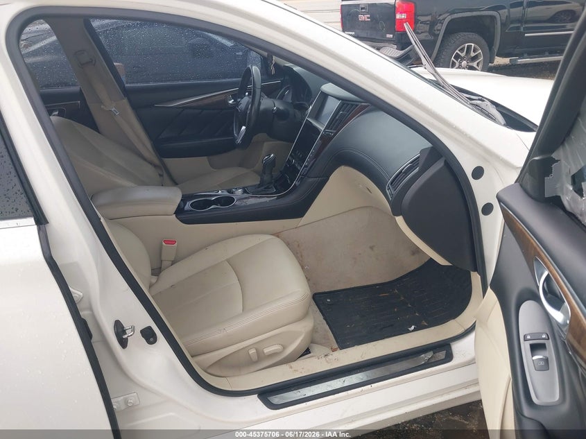 2018 Infiniti Q50 VIN JN1EV7AP5JM590849 IAAI salvage auction — ROOF, Clear (Alabama), sold $550 on 2026-07-09 (photo 5)