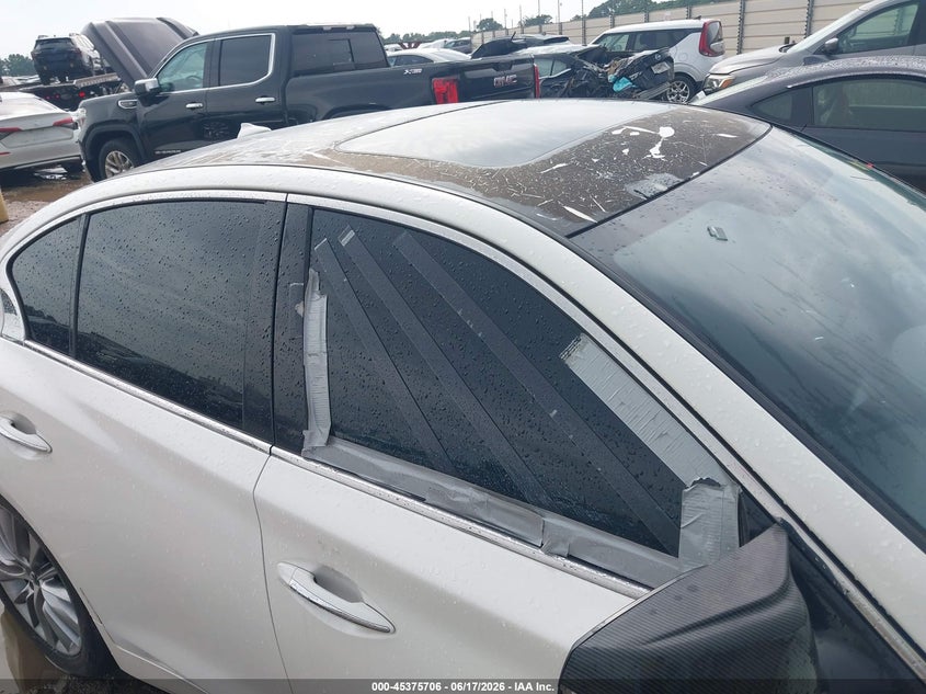 2018 Infiniti Q50 VIN JN1EV7AP5JM590849 IAAI salvage auction — ROOF, Clear (Alabama), sold $550 on 2026-07-09 (photo 6)