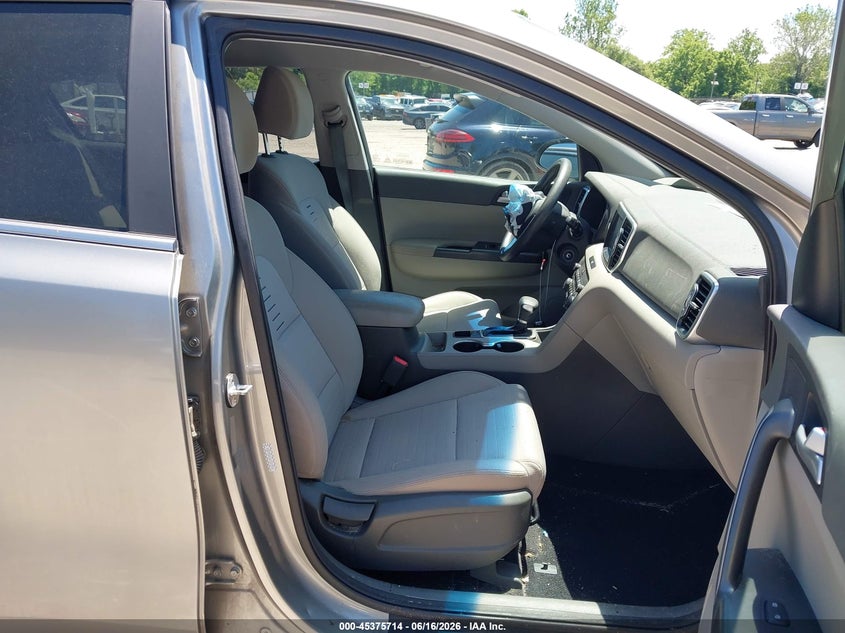 2019 Kia Sportage VIN KNDPM3AC6K7615966 IAAI salvage auction — FRONT END, Salvage (New Jersey), sold $2,700 on 2026-07-28 (photo 5)