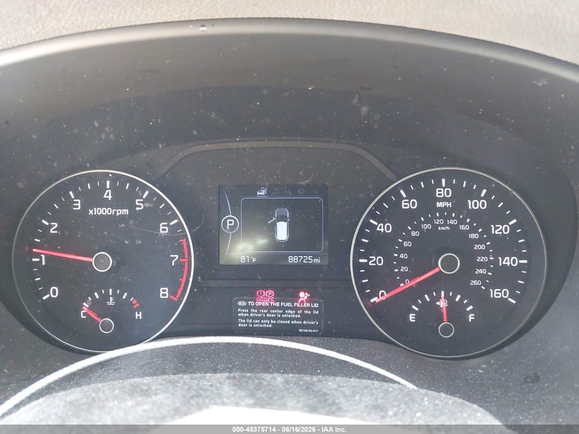 2019 Kia Sportage VIN KNDPM3AC6K7615966 IAAI salvage auction — FRONT END, Salvage (New Jersey), sold $2,700 on 2026-07-28 (photo 7)