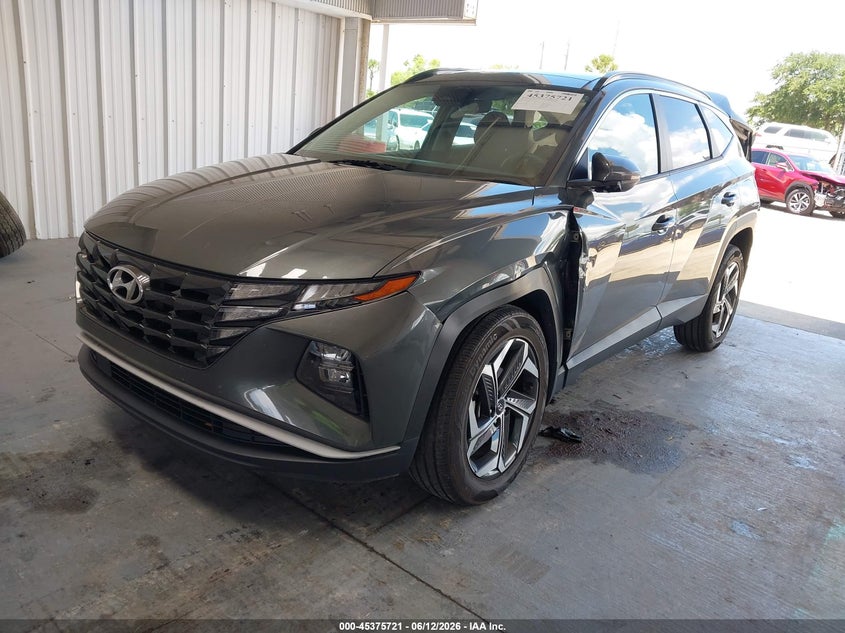 2022 Hyundai Tucson VIN KM8JFCA1XNU067759 IAAI salvage auction — LEFT FRONT, Salvage Title, sold $7,000 on 2026-07-22 (photo 2)