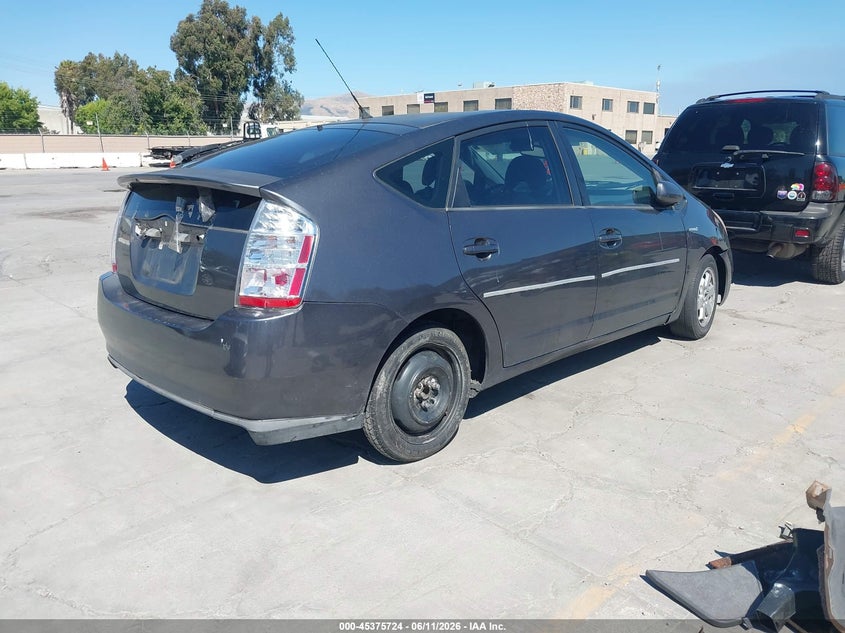 2007 Toyota Prius VIN JTDKB20U573203427 IAAI salvage auction — NORMAL WEAR, Clear - Dealer Only (California), sold $375 on 2026-07-29 (photo 4)