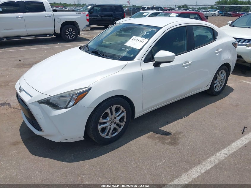 2016 Scion Ia VIN 3MYDLBZV7GY131222 IAAI salvage auction — FRONT & REAR, Salvage Title, sold $1,950 on 2026-07-28 (photo 2)