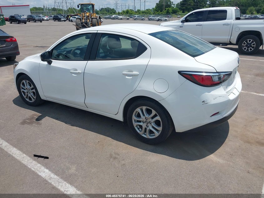 2016 Scion Ia VIN 3MYDLBZV7GY131222 IAAI salvage auction — FRONT & REAR, Salvage Title, sold $1,950 on 2026-07-28 (photo 3)