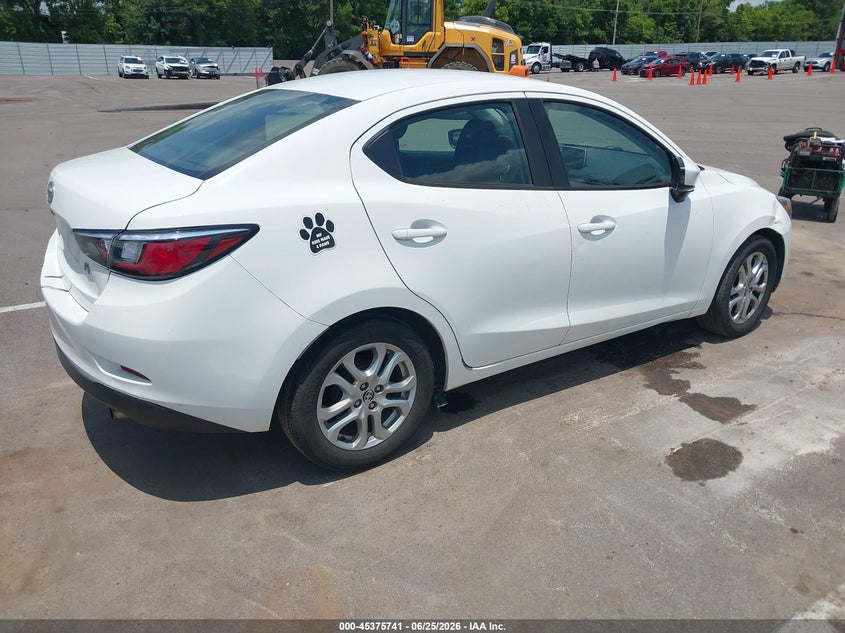 2016 Scion Ia VIN 3MYDLBZV7GY131222 IAAI salvage auction — FRONT & REAR, Salvage Title, sold $1,950 on 2026-07-28 (photo 4)
