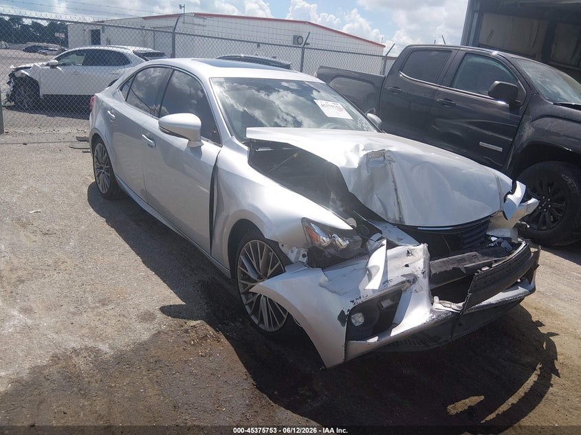 2016 Lexus Is VIN JTHCM1D27G5004738 IAAI salvage auction — FRONT END, Salvage (Louisiana), sold $875 on 2026-07-14 (photo 1)