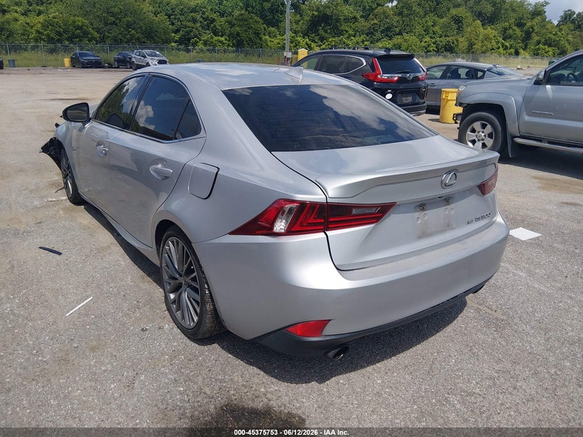 2016 Lexus Is VIN JTHCM1D27G5004738 IAAI salvage auction — FRONT END, Salvage (Louisiana), sold $875 on 2026-07-14 (photo 3)