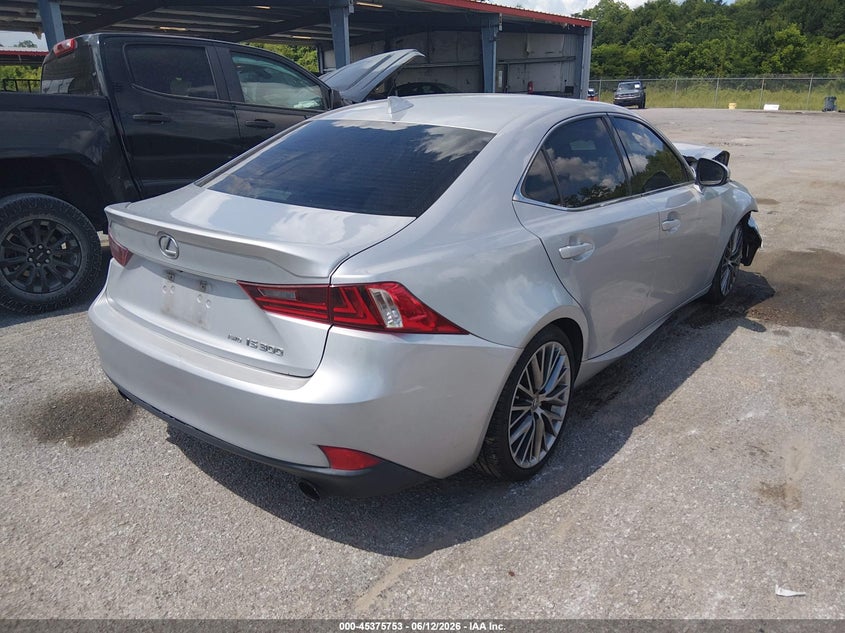 2016 Lexus Is VIN JTHCM1D27G5004738 IAAI salvage auction — FRONT END, Salvage (Louisiana), sold $875 on 2026-07-14 (photo 4)