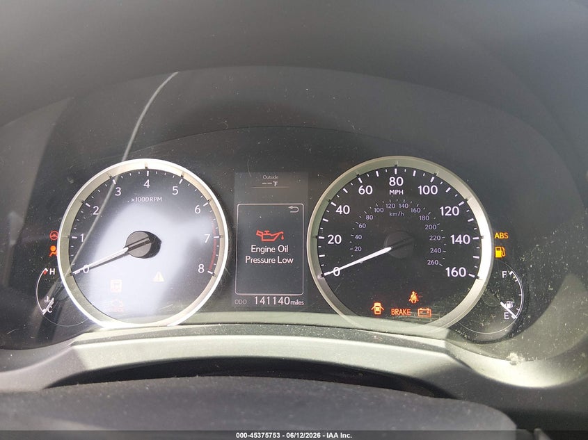 2016 Lexus Is VIN JTHCM1D27G5004738 IAAI salvage auction — FRONT END, Salvage (Louisiana), sold $875 on 2026-07-14 (photo 7)
