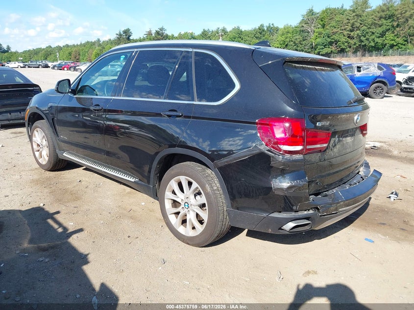 2016 BMW X5 VIN 5UXKT0C55G0S78523 IAAI salvage auction — REAR END, Salvage (Massachusetts), sold $4,850 on 2026-07-17 (photo 3)