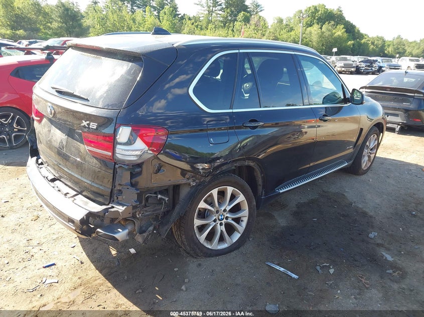 2016 BMW X5 VIN 5UXKT0C55G0S78523 IAAI salvage auction — REAR END, Salvage (Massachusetts), sold $4,850 on 2026-07-17 (photo 4)