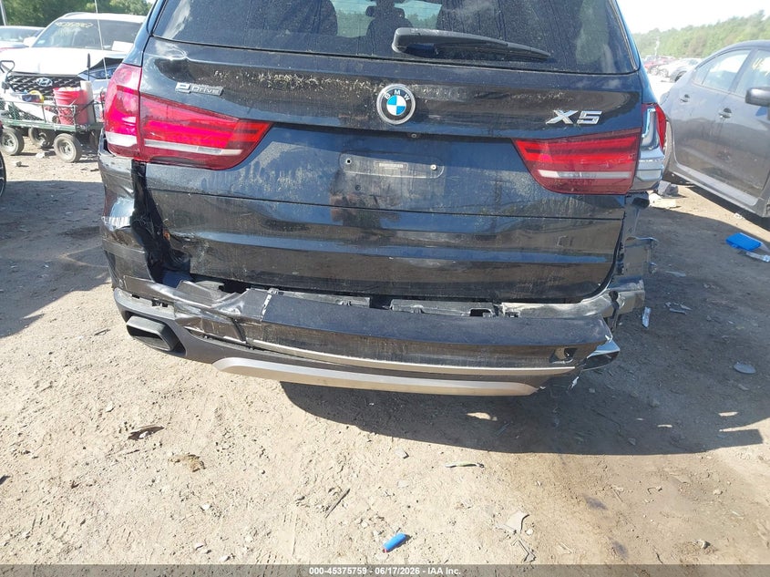 2016 BMW X5 VIN 5UXKT0C55G0S78523 IAAI salvage auction — REAR END, Salvage (Massachusetts), sold $4,850 on 2026-07-17 (photo 6)