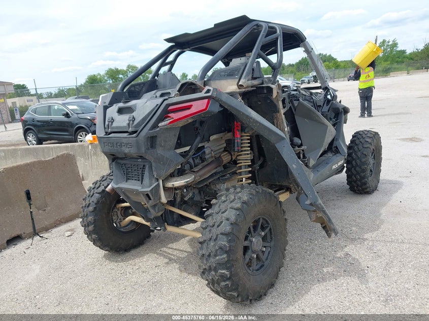 2022 Polaris Rzr VIN 3NSMAD928NF355709 IAAI salvage auction — FRONT & REAR, Bill Of Sale (Wisconsin), sold $7,550 on 2026-07-28 (photo 4)