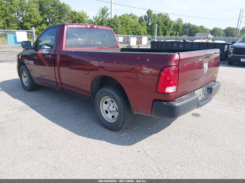 2017 Ram 1500 VIN 3C6JR6DG2HG701190 IAAI salvage auction — NORMAL WEAR, Sf97 (Maryland), sold $9,100 on 2026-08-18 (photo 3)