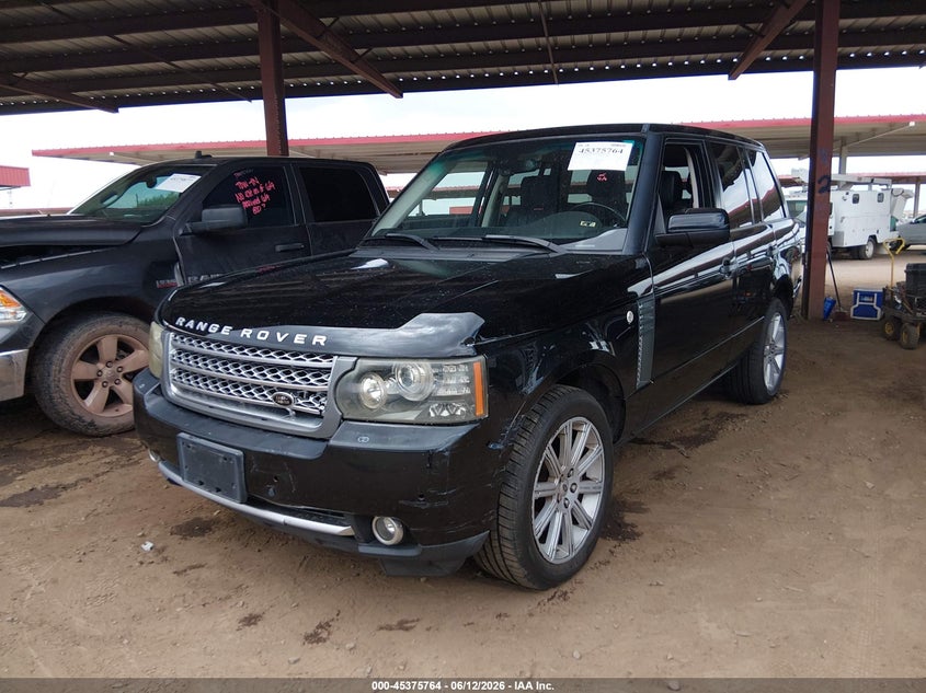 2010 Land rover RANGE ROVER VIN SALMF1E48AA328112 IAAI salvage auction — RIGHT FRONT, Salvage (Arizona), sold $2,250 on 2026-07-14 (photo 2)