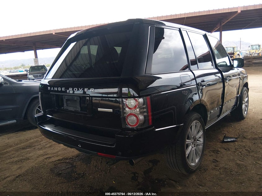 2010 Land rover RANGE ROVER VIN SALMF1E48AA328112 IAAI salvage auction — RIGHT FRONT, Salvage (Arizona), sold $2,250 on 2026-07-14 (photo 4)