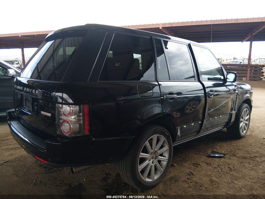 2010 Land rover RANGE ROVER VIN SALMF1E48AA328112 IAAI salvage auction — RIGHT FRONT, Salvage (Arizona), sold $2,250 on 2026-07-14 (photo 6)