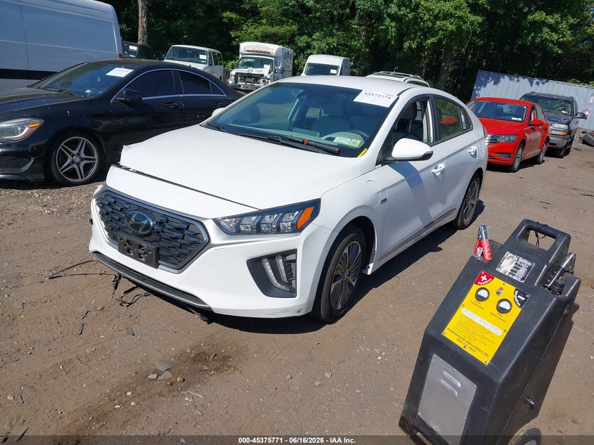 2020 Hyundai Ioniq VIN KMHC75LD6LU228534 IAAI salvage auction — FRONT END, Salvage Title, sold $2,700 on 2026-07-28 (photo 2)