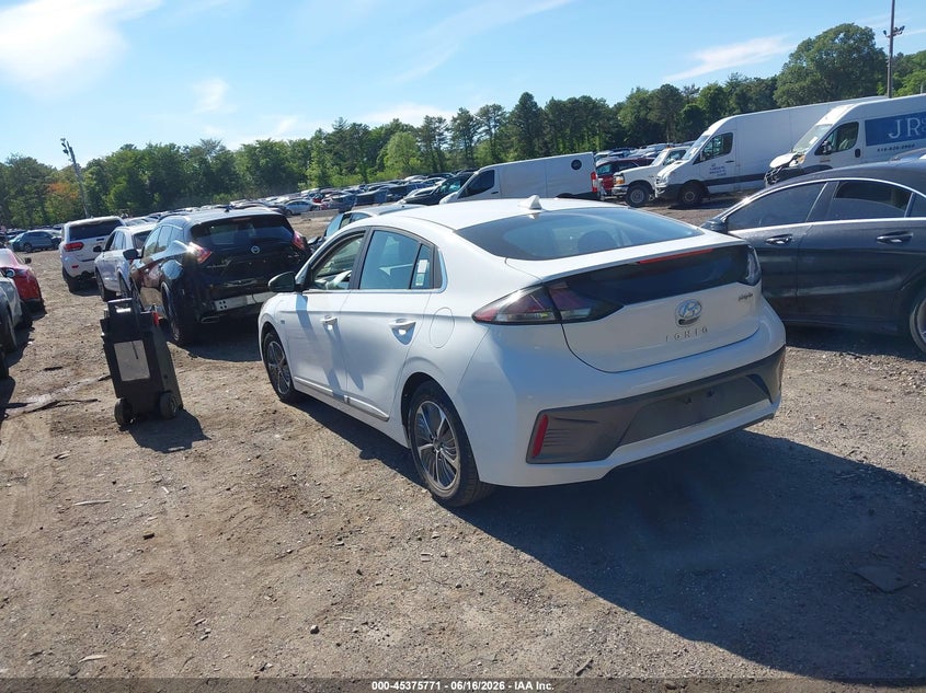 2020 Hyundai Ioniq VIN KMHC75LD6LU228534 IAAI salvage auction — FRONT END, Salvage Title, sold $2,700 on 2026-07-28 (photo 3)
