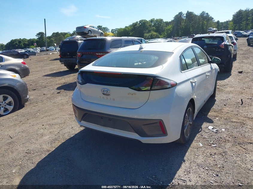 2020 Hyundai Ioniq VIN KMHC75LD6LU228534 IAAI salvage auction — FRONT END, Salvage Title, sold $2,700 on 2026-07-28 (photo 4)