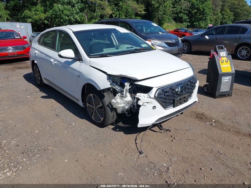 2020 Hyundai Ioniq VIN KMHC75LD6LU228534 IAAI salvage auction — FRONT END, Salvage Title, sold $2,700 on 2026-07-28 (photo 6)