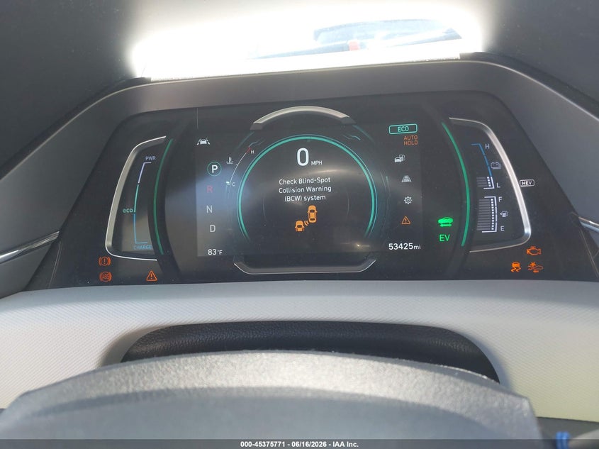 2020 Hyundai Ioniq VIN KMHC75LD6LU228534 IAAI salvage auction — FRONT END, Salvage Title, sold $2,700 on 2026-07-28 (photo 7)