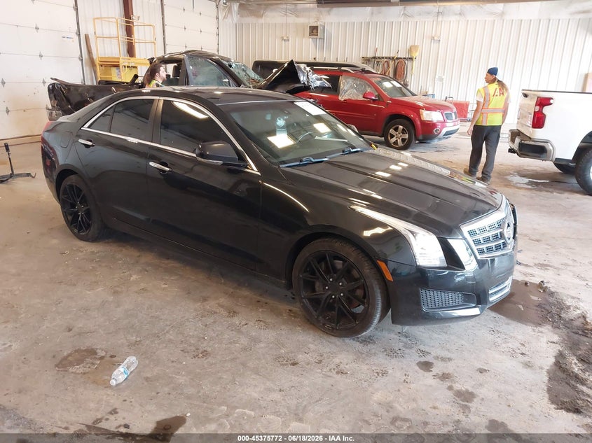 2014 Cadillac Ats VIN 1G6AH5RX7E0176936 IAAI salvage auction — FRONT END, Clear (Michigan), sold $2,150 on 2026-07-09 (photo 1)