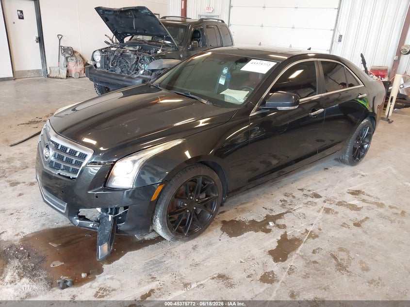 2014 Cadillac Ats VIN 1G6AH5RX7E0176936 IAAI salvage auction — FRONT END, Clear (Michigan), sold $2,150 on 2026-07-09 (photo 2)