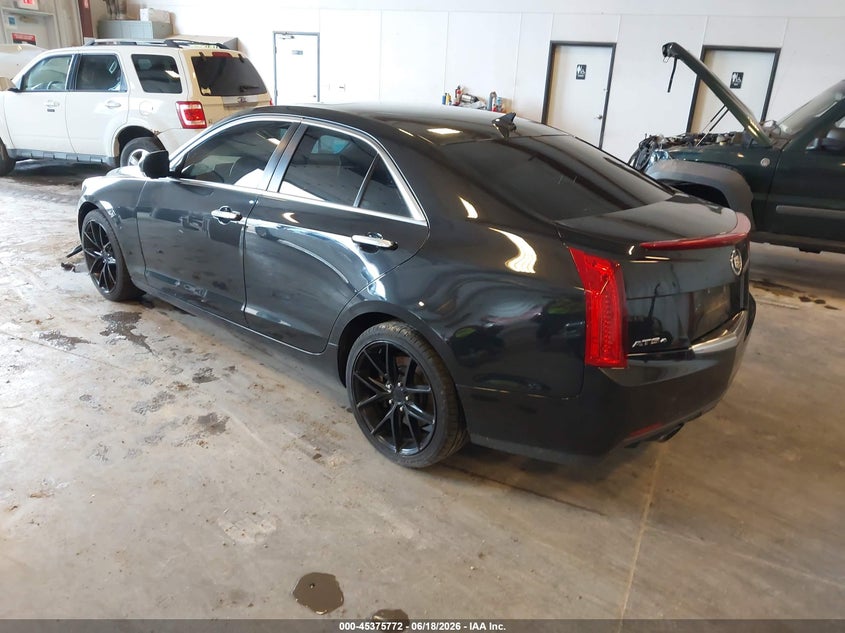 2014 Cadillac Ats VIN 1G6AH5RX7E0176936 IAAI salvage auction — FRONT END, Clear (Michigan), sold $2,150 on 2026-07-09 (photo 3)
