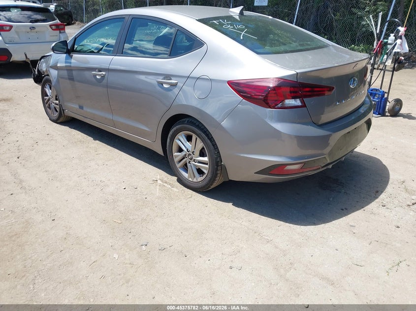 2020 Hyundai Elantra VIN KMHD84LF0LU938140 IAAI salvage auction — LEFT FRONT, Salvage (Rhode Island), sold $2,900 on 2026-07-28 (photo 3)