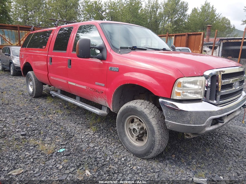 2004 Ford F-350 VIN 1FTSW31P44EB61075 IAAI salvage auction — RIGHT REAR, Bill Of Sale (Alaska), sold $3,050 on 2026-07-10 (photo 1)