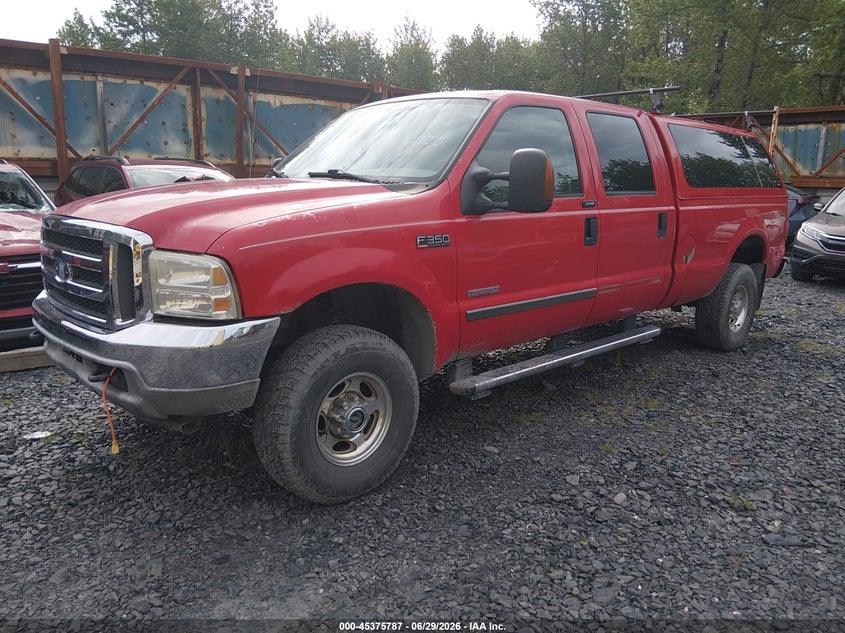2004 Ford F-350 VIN 1FTSW31P44EB61075 IAAI salvage auction — RIGHT REAR, Bill Of Sale (Alaska), sold $3,050 on 2026-07-10 (photo 2)