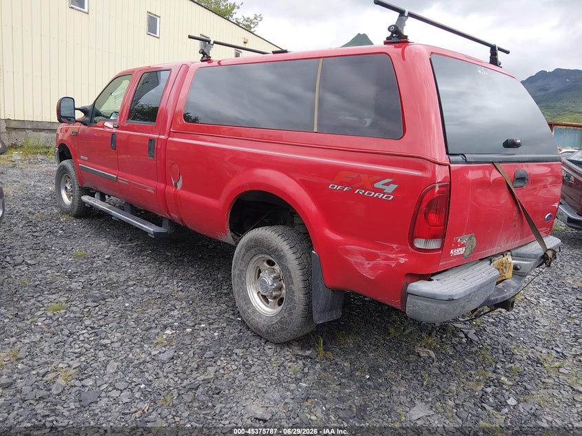 2004 Ford F-350 VIN 1FTSW31P44EB61075 IAAI salvage auction — RIGHT REAR, Bill Of Sale (Alaska), sold $3,050 on 2026-07-10 (photo 3)