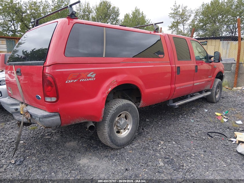 2004 Ford F-350 VIN 1FTSW31P44EB61075 IAAI salvage auction — RIGHT REAR, Bill Of Sale (Alaska), sold $3,050 on 2026-07-10 (photo 4)