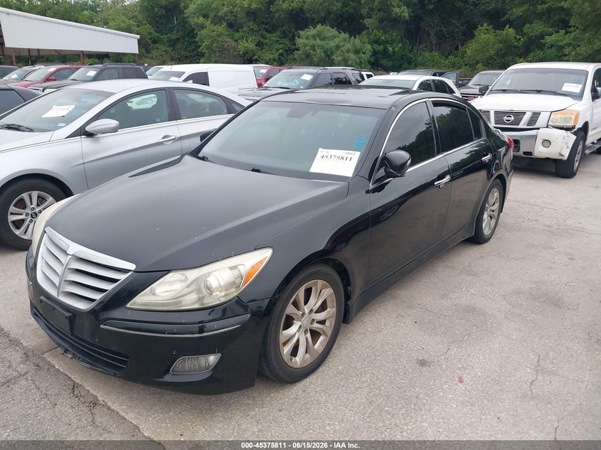 2012 Hyundai Genesis VIN KMHGC4DD1CU194833 IAAI salvage auction — NORMAL WEAR, Original (Texas), sold $600 on 2026-07-06 (photo 2)