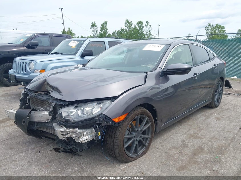 2018 Honda Civic VIN JHMFC1F32JX037261 IAAI salvage auction — FRONT END, Salvage (Arizona), sold $2,300 on 2026-07-07 (photo 2)